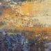 Gemälde Coucher de soleil sur le récif von Gaussen Sylvie | Gemälde Abstrakt Landschaften Marine Öl