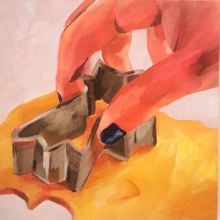 Painting cookie cut no.2 by Ulrich Julia | Painting Figurative Oil Still-life