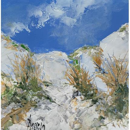 Gemälde Oyats dans les dunes von Dessein Pierre | Gemälde Figurativ Öl Marine