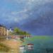 Painting St Valery sur Somme by Daniel | Painting Impressionism Landscapes Oil