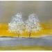 Painting Semis de lumière by Escolier Odile | Painting Figurative Landscapes Nature Minimalist Acrylic