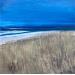 Peinture Solitude bleue par Fièvre Véronique | Tableau Figuratif Acrylique