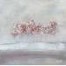 Gemälde Arbres dans le murmure du vent von Escolier Odile | Gemälde Figurativ Landschaften Natur Minimalistisch Acryl