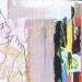Gemälde Milo 2.0 von Sablyne | Gemälde Figurativ Alltagsszenen Graffiti Holz Pappe Acryl Collage Tinte Pastell Textil Blattgold Upcycling Papier Pigmente