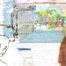 Peinture Esprit fleur par Sablyne | Tableau Figuratif Scènes de vie Bois Carton Acrylique Collage Encre Pastel Feuille d'or Upcycling Papier Pigments