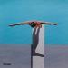 Gemälde The shadow von Trevisan Carlo | Gemälde Surrealismus Sport Öl