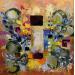 Peinture Escapade en eau douce par Bastide d´Izard Armelle | Tableau Abstrait Paysages Huile Acrylique