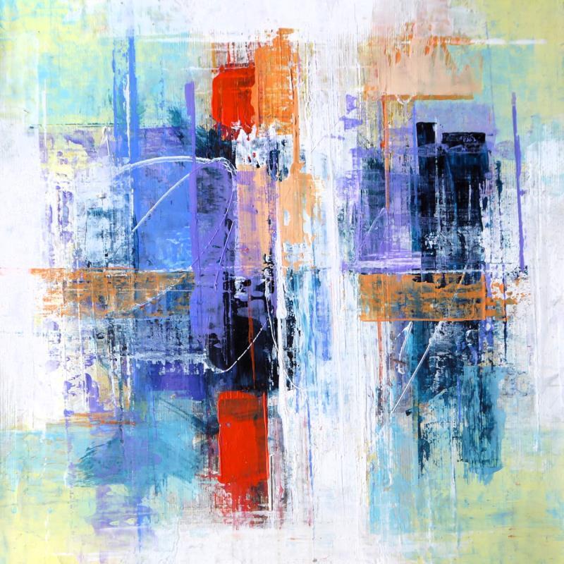 Painting Primavera by Silveira Saulo | Painting Abstract Acrylic