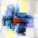 Painting Olhar by Silveira Saulo | Painting Abstract Acrylic