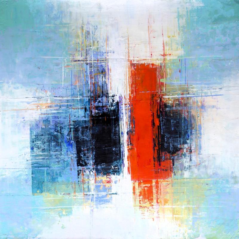Painting Afeto by Silveira Saulo | Painting Abstract Acrylic