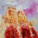 Painting Notre Dame de PAris #3 by Reymond Pierre | Painting Figurative Urban Architecture Oil