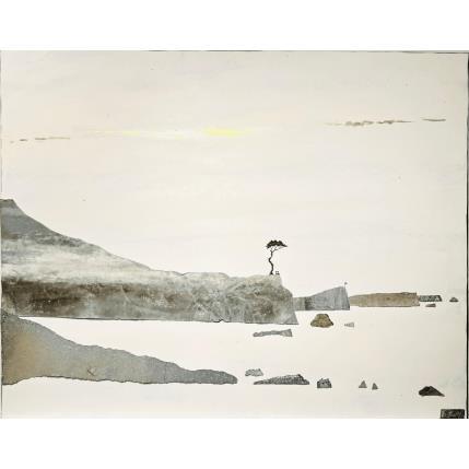 Painting Côte malouine by Lemonnier  | Painting Subject matter Acrylic, Zinc Landscapes