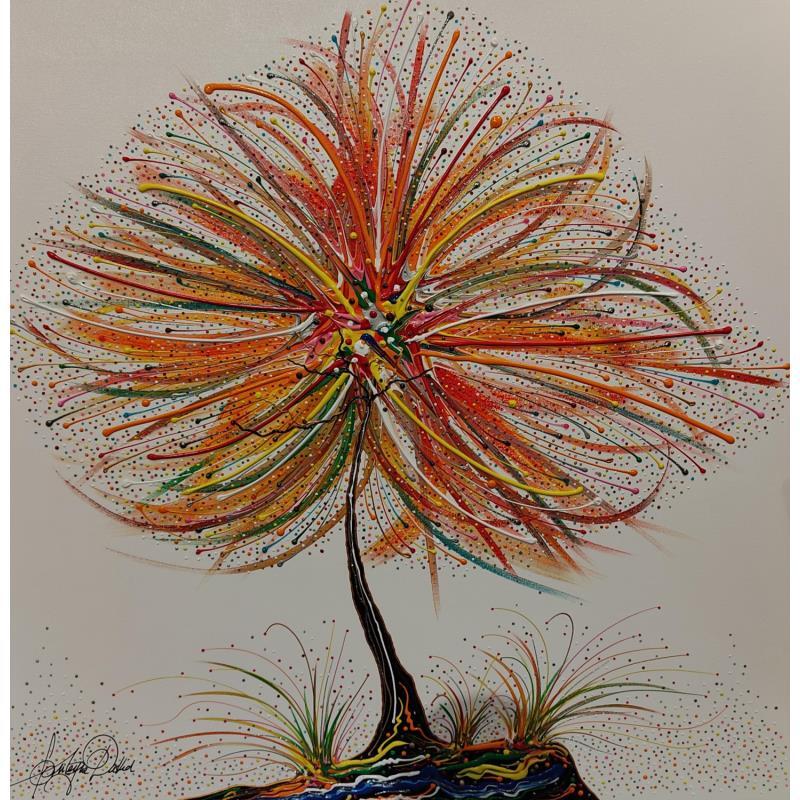 Gemälde L'Arbre de toutes les Passions von Fonteyne David | Gemälde Figurativ Acryl