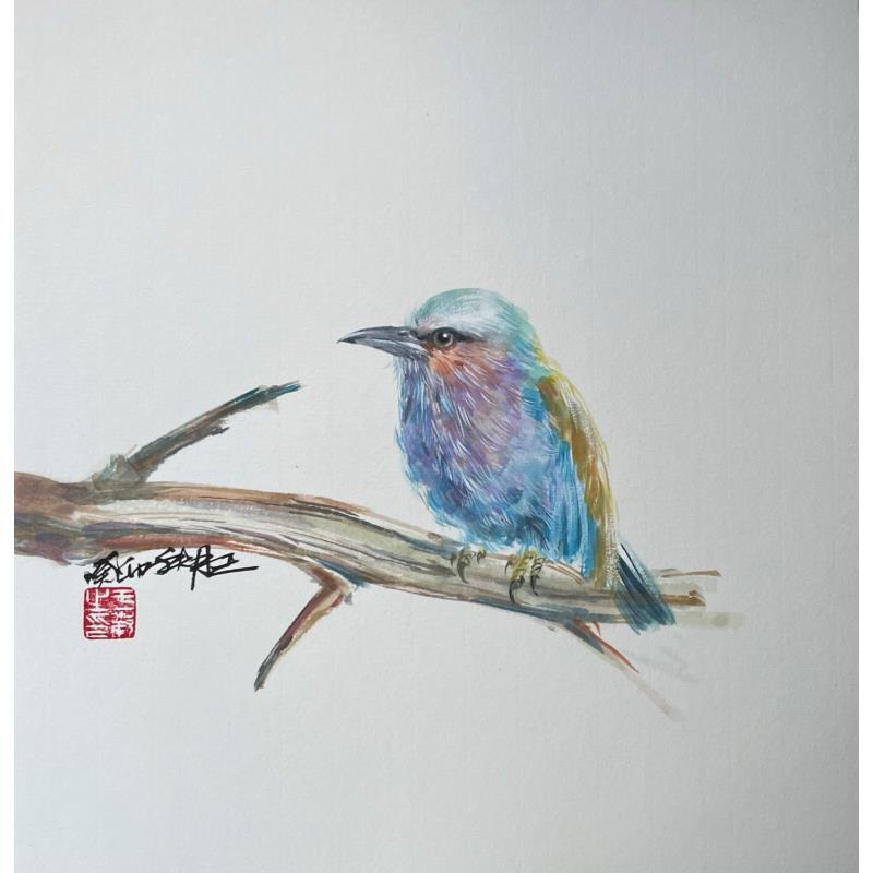 Painting Cutie  by Yu Huan Huan | Painting Figurative Ink Animals