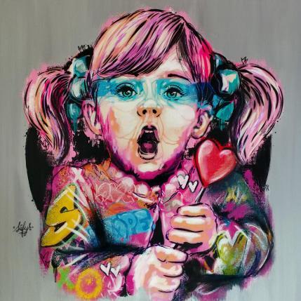 Peinture Gourmandise par Sufyr | Tableau Street Art Graffiti, Posca Enfant