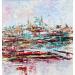Painting Istanbul from the sea 2 by Reymond Pierre | Painting Figurative Landscapes Urban Oil