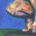Gemälde Le cueilleur von G. Carta | Gemälde Impressionismus Pop-Ikonen Pastell