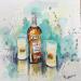 Painting Vos Ricards sont prêts !  by Hoffmann Elisabeth | Painting Figurative Life style Still-life Watercolor
