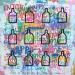 Painting HAPPY BOTTLES by Mam | Painting Pop-art Society Pop icons Still-life Acrylic