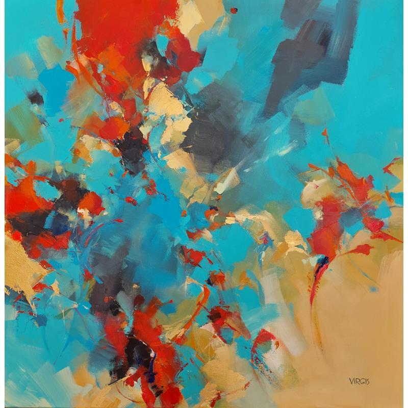 Painting Joy by Virgis | Painting Abstract Acrylic