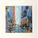 Painting Manhattan Henge by Dessein Pierre | Painting Figurative Oil