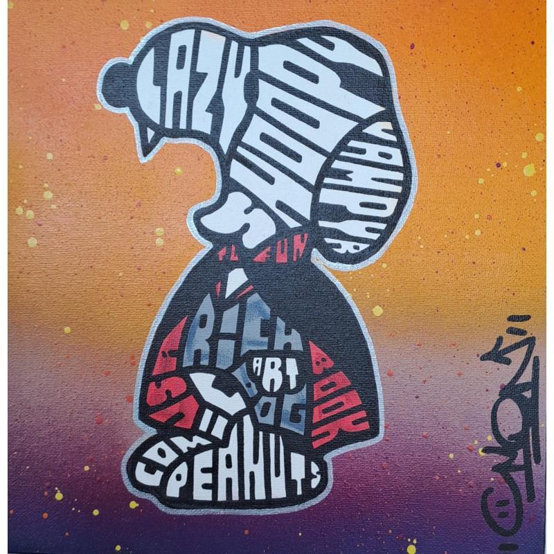 Peinture Snoopy Vampyr par Cmon | Tableau Pop-art Icones Pop