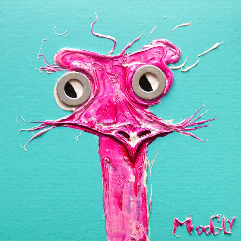 Painting Intrigus by Moogly | Painting Raw art Acrylic, Resin