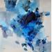 Peinture A blue eyed sky par Virgis | Tableau Abstrait Minimaliste Huile