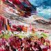 Peinture Arizona landscape in the wind #2 par Reymond Pierre | Tableau Figuratif Paysages Nature Huile