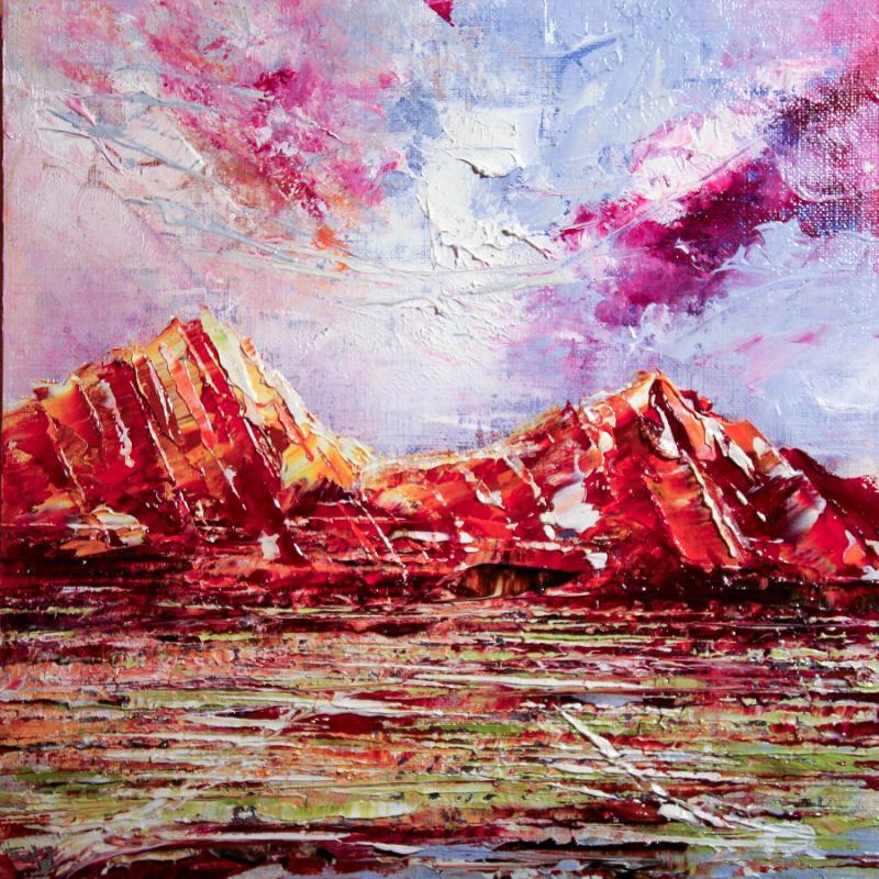 Painting Sedona Mesa airport view #7 by Reymond Pierre | Painting Figurative Oil Landscapes, Nature, Pop icons