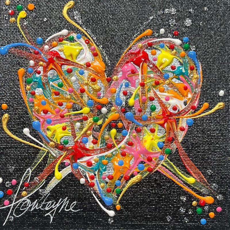 Painting LOVE LYON by Fonteyne David | Painting Figurative Acrylic