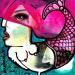 Painting Mermaide melade by Doudoudidon | Painting Raw art Acrylic