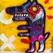 Painting Vie de chien by Doudoudidon | Painting Raw art Acrylic
