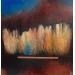 Painting Abstraction #1772 by Hévin Christian | Painting Abstract Minimalist Oil Acrylic Pastel