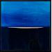 Gemälde Sunrise von Aurélie Lafourcade painter | Gemälde Abstrakt Marine Minimalistisch Acryl Harz