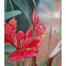 Peinture PERROQUETS D'INDONESIE  par Geiry | Tableau Matiérisme Paysages Nature Animaux Bois Acrylique Pigments Poudre de marbre