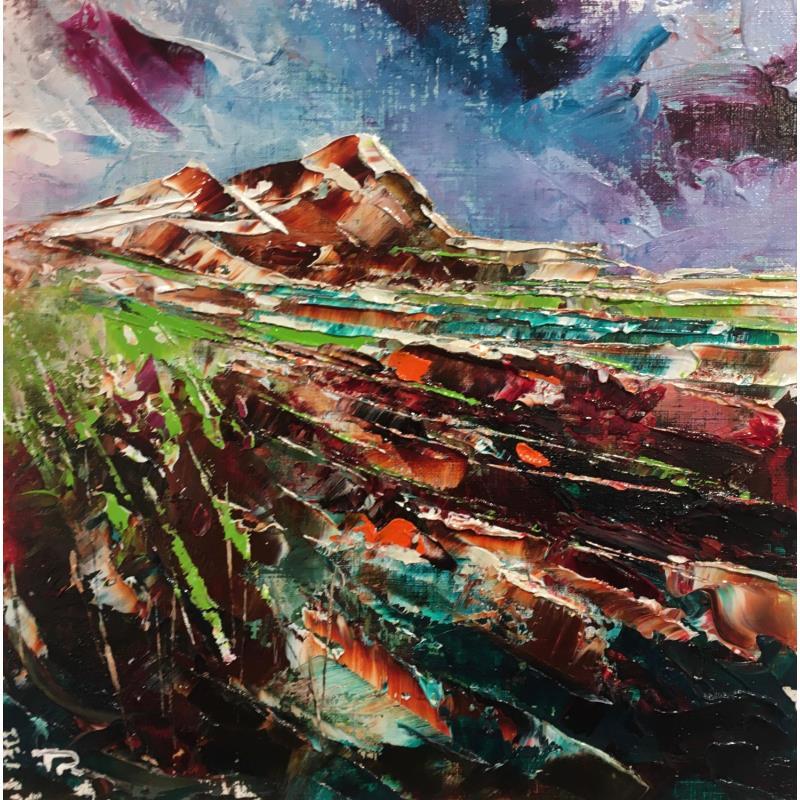 Peinture La montagne Sainte Victoire Automne # 3 par Reymond Pierre | Tableau Figuratif Paysages Huile