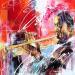 Painting Jazz Swings by Silveira Saulo | Painting Figurative Music Acrylic