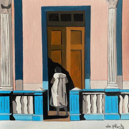 Gemälde La Havane von Du Planty Anne | Gemälde Figurativ Acryl Urban
