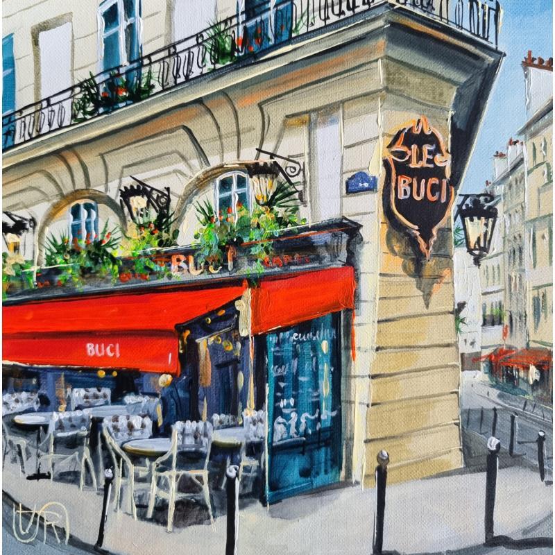 Painting  le buci by Rasa | Painting Figurative Urban Acrylic