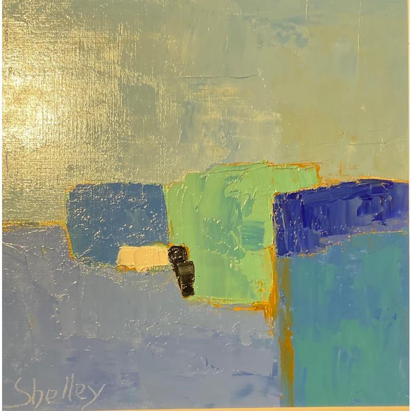 Peinture Impulsion par Shelley | Tableau Abstrait Huile