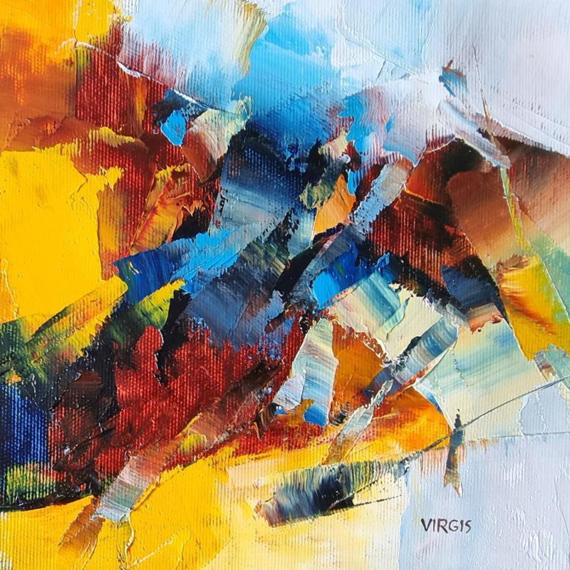 Painting Festive season by Virgis | Painting Abstract Oil Minimalist, Pop icons