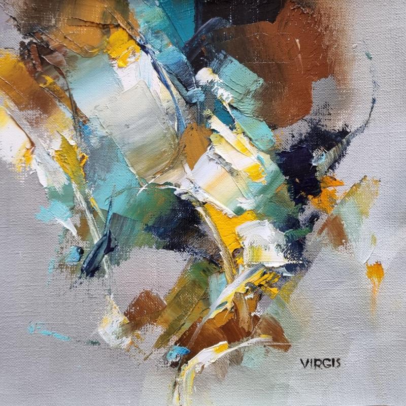 Painting Back in the day by Virgis | Painting Abstract Minimalist Oil