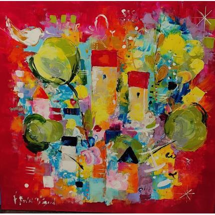 Painting La vie de chateau by Bastide d´Izard Armelle | Painting Abstract