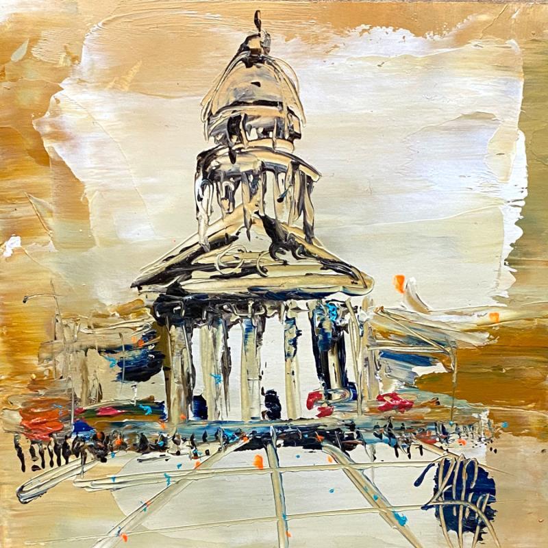 Painting Panthéon by Raffin Christian | Painting Figurative Oil Urban