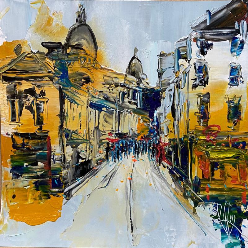 Painting Montmartre by Raffin Christian | Painting Figurative Oil Urban