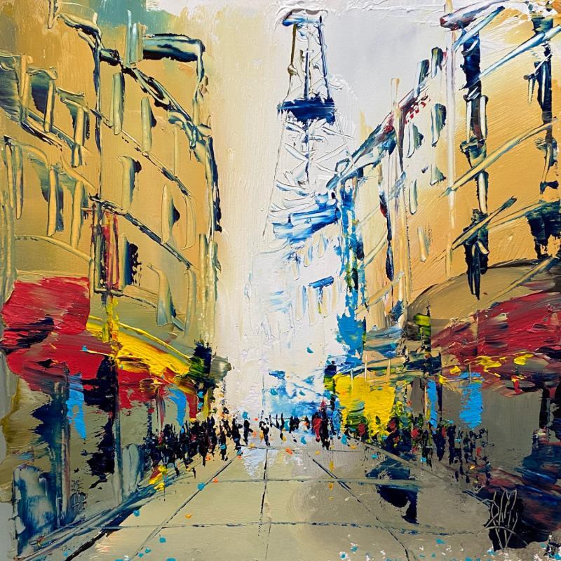 Painting Paname by Raffin Christian | Painting Figurative Oil Urban