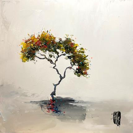 Painting Instant nature by Raffin Christian | Painting Figurative Oil Landscapes