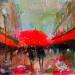 Painting Paris 4 by Solveiga | Painting Acrylic