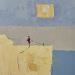 Gemälde Le soleil se lève toujours von Tomàs | Gemälde Abstrakt Landschaften Alltagsszenen Minimalistisch Öl